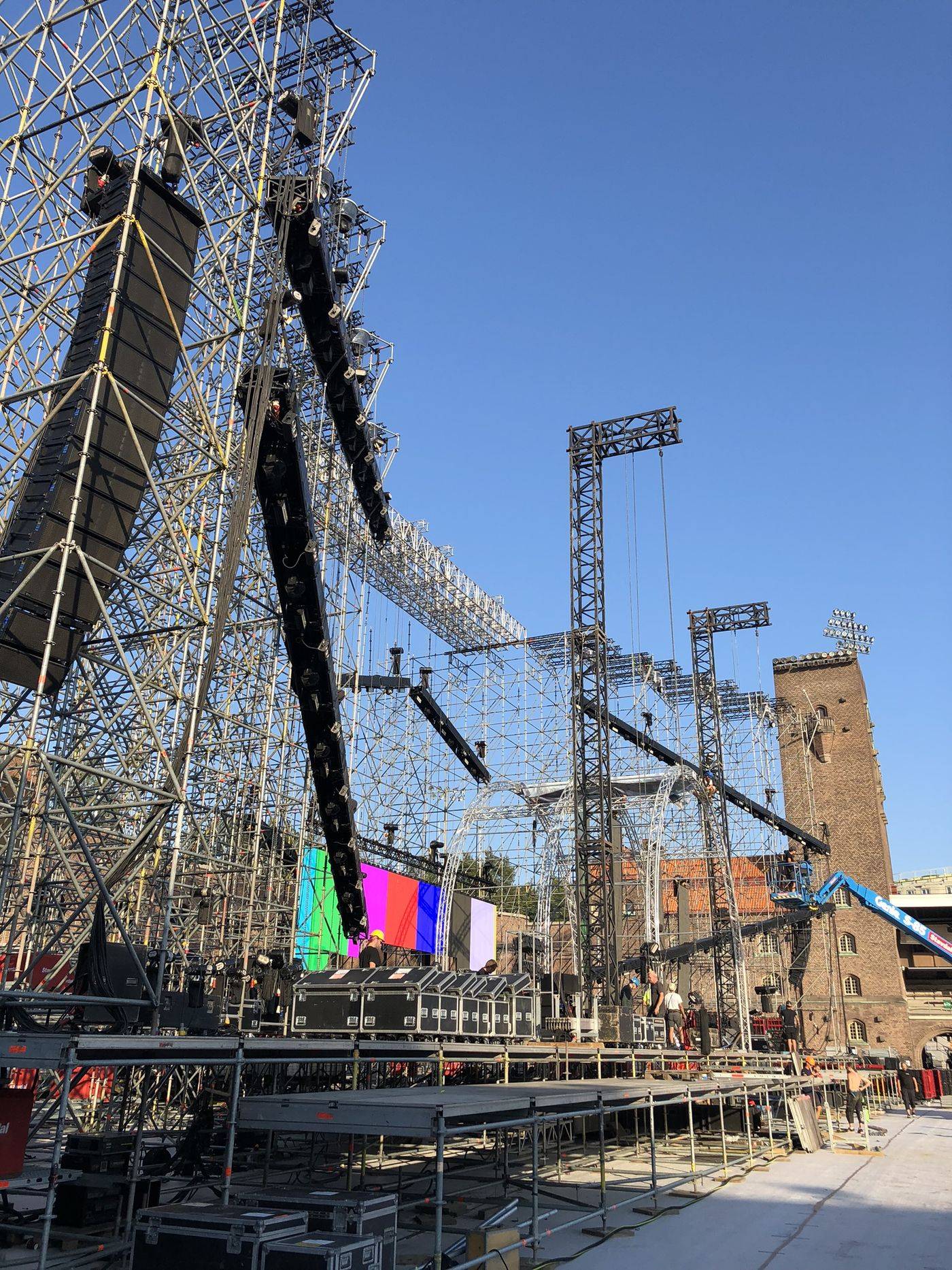 Copenhagen stage build